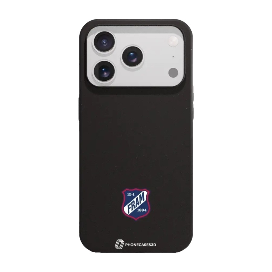 Phonecases3D iPhone 17 Pro Max IF Fram Larvik komposterbart cover, sort billede 1