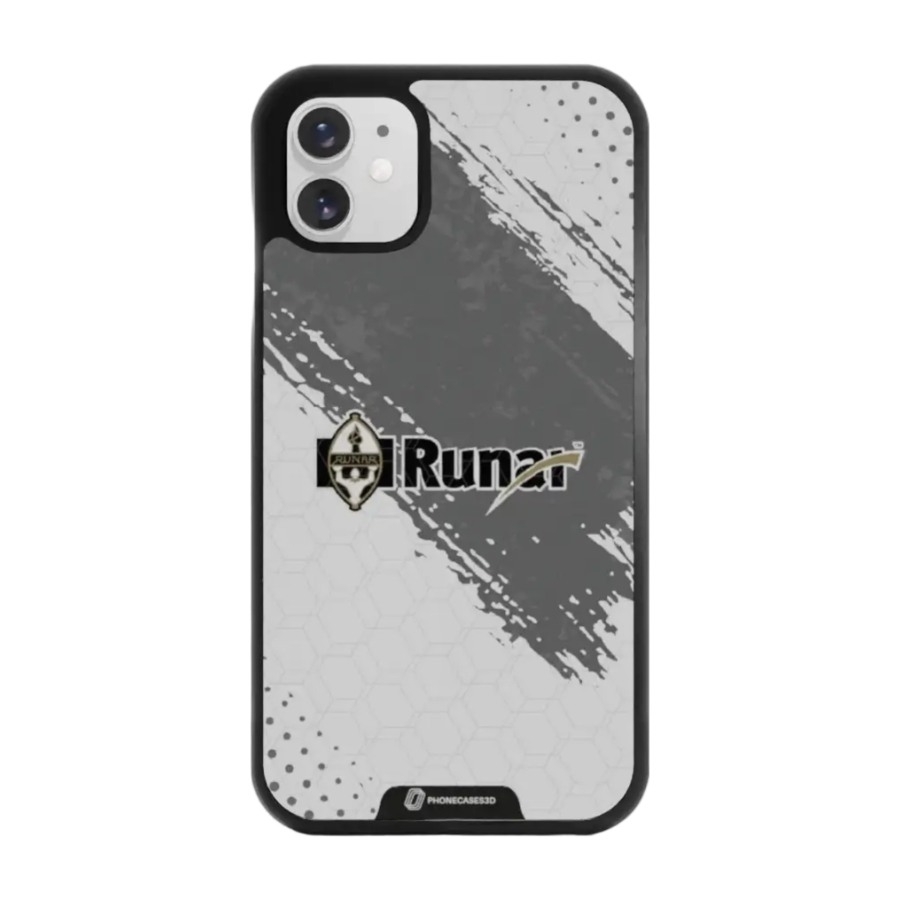 Phonecases3D iPhone 11 IL Runar 3D mobilcover, sort billede 1