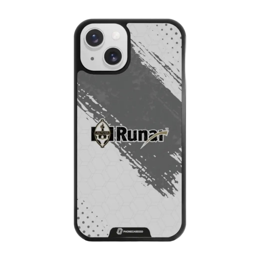 Phonecases3D iPhone 13 IL Runar 3D mobilcover, sort billede 1