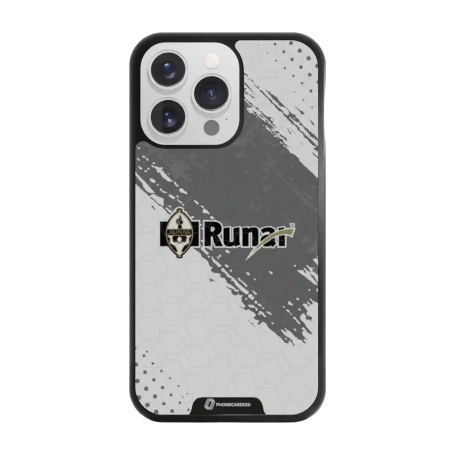 Phonecases3D iPhone 13 Pro IL Runar 3D mobilcover, sort billede 1