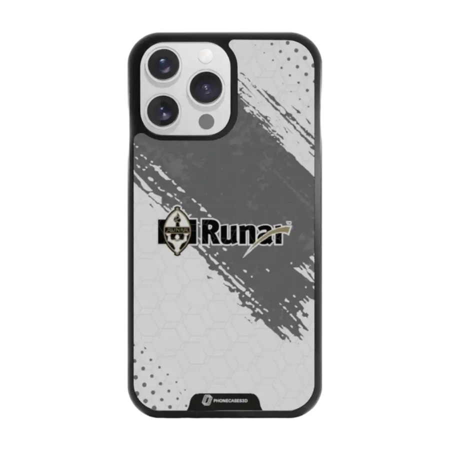 Phonecases3D iPhone 14 Pro IL Runar 3D mobilcover, sort billede 1
