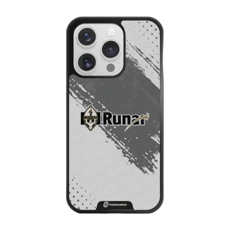 Phonecases3D iPhone 16 Pro IL Runar 3D mobilcover, sort billede 1