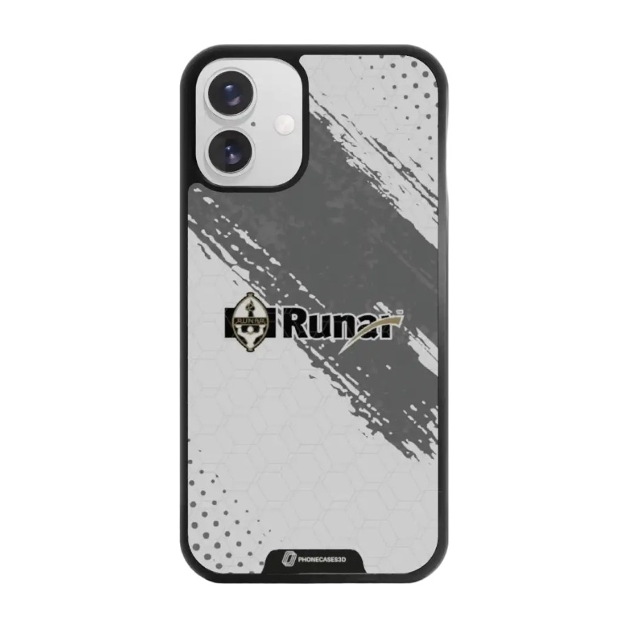 Phonecases3D iPhone 16 Plus IL Runar 3D mobilcover, sort billede 1