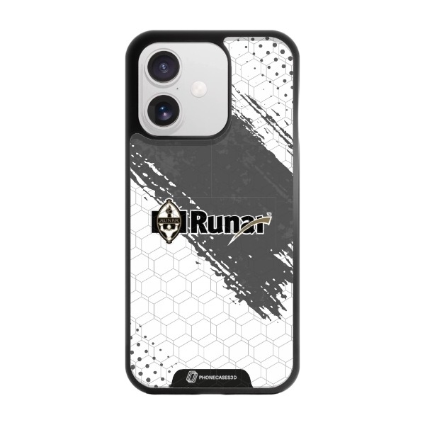 Phonecases3D iPhone 17 IL Runar 3D mobilcover, sort billede 1