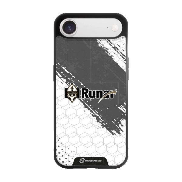 Phonecases3D iPhone Air IL Runar 3D mobilcover, sort billede 1