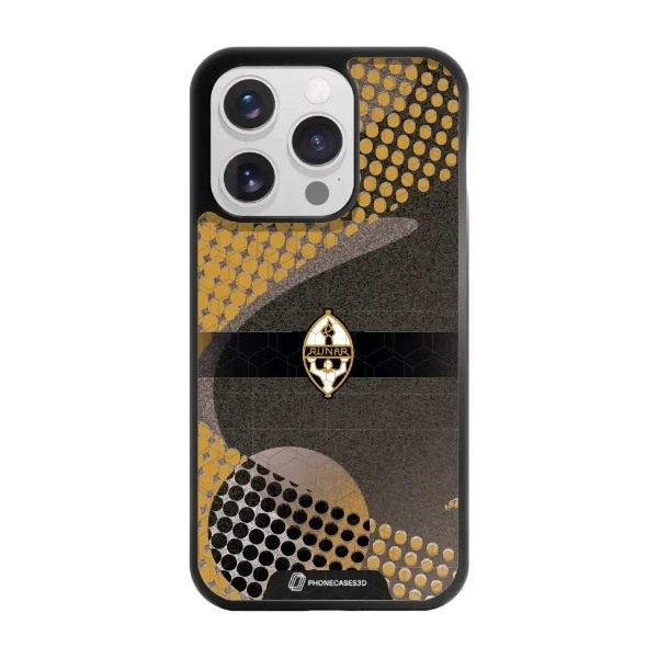 Phonecases3D iPhone 16 Pro IL Runar 3D mobilcover, sort billede 1