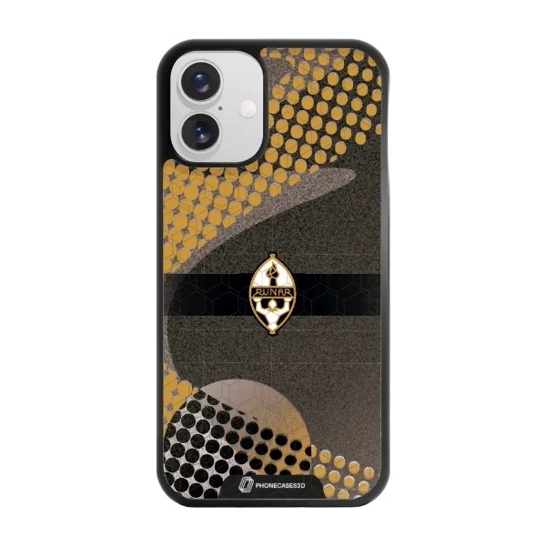 Phonecases3D iPhone 16 Plus IL Runar 3D mobilcover, sort billede 1