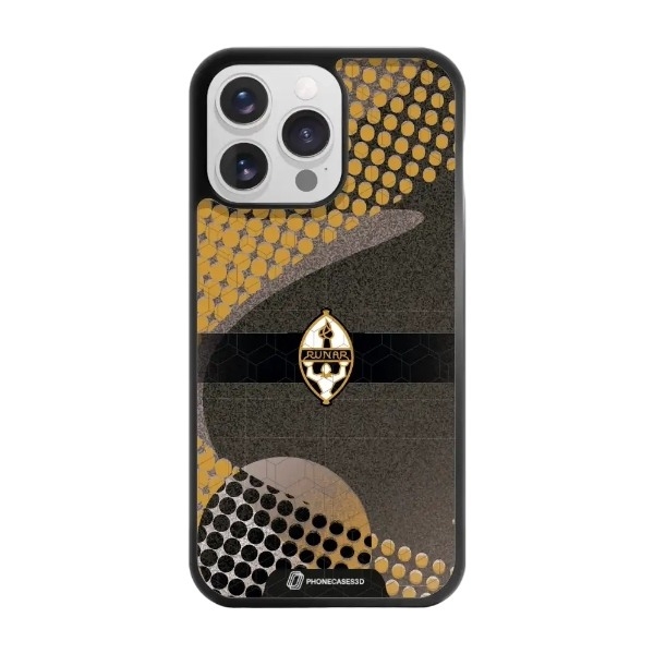 Phonecases3D iPhone 16 Pro Max IL Runar 3D mobilcover, sort billede 1