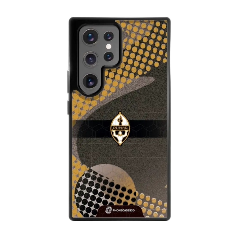 Phonecases3D Samsung Galaxy S25 Ultra IL Runar 3D mobilcover, sort billede 1