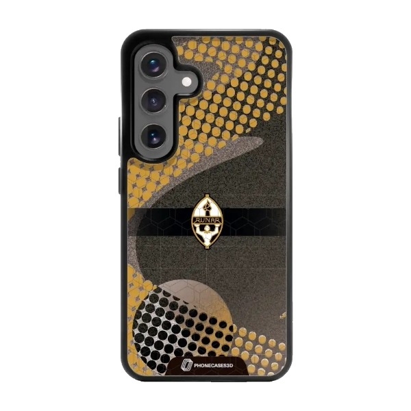 Phonecases3D Samsung Galaxy S25 IL Runar 3D mobilcover, sort billede 1