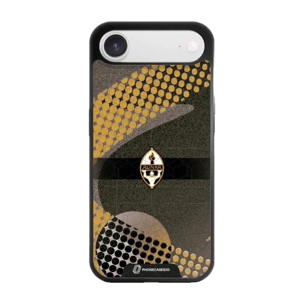 Phonecases3D iPhone Air IL Runar 3D mobilcover, sort billede 1