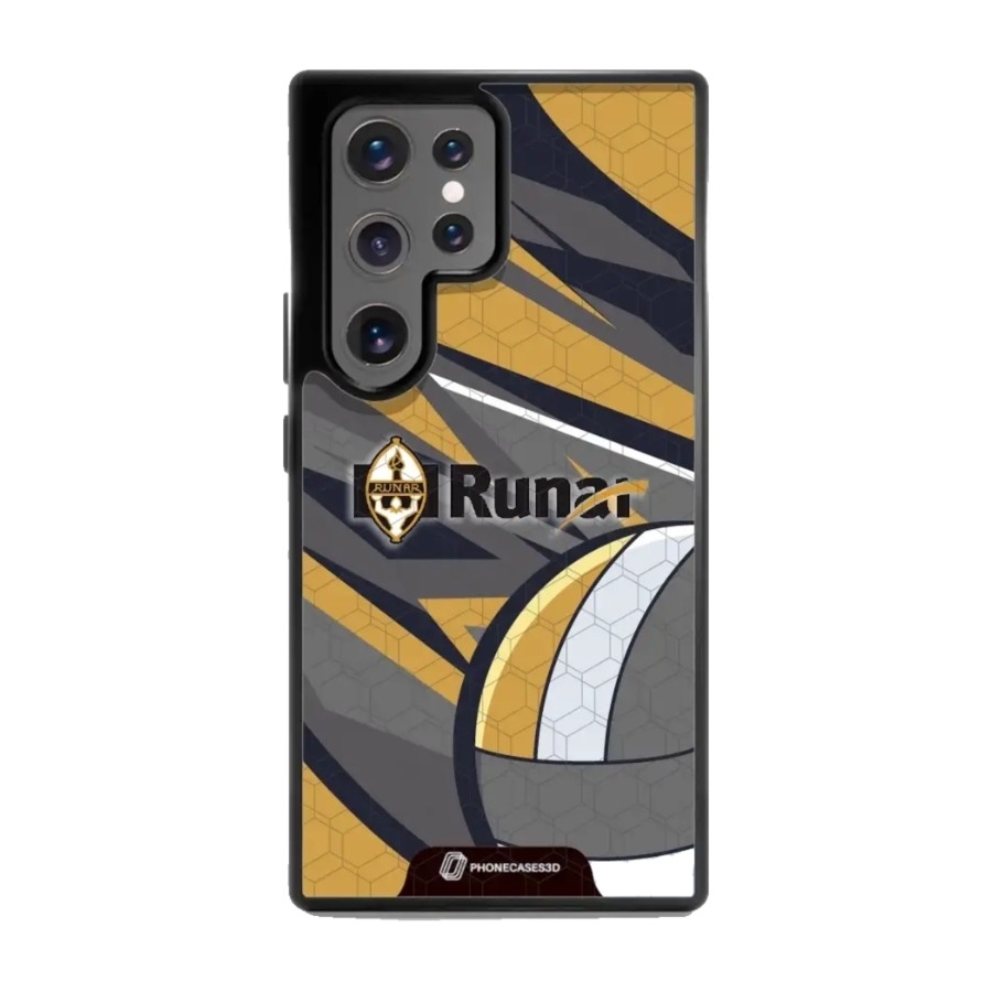 Phonecases3D Samsung Galaxy S25 Ultra IL Runar 3D mobilcover, sort billede 1