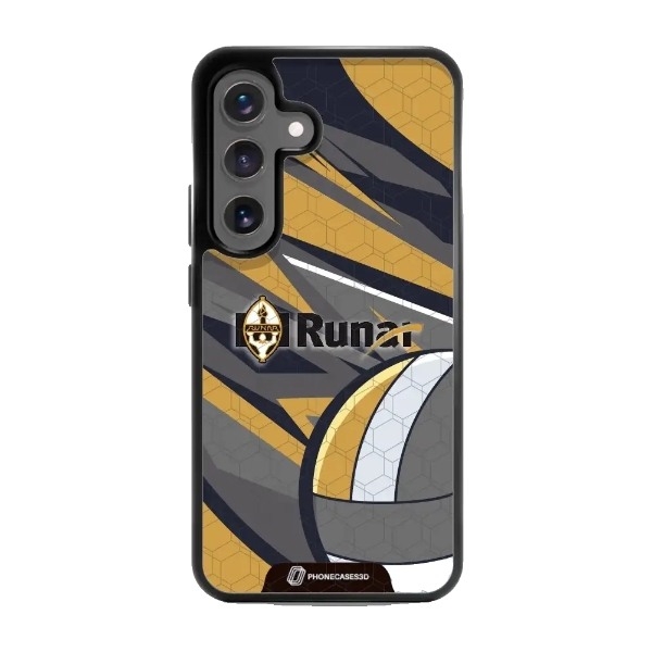 Phonecases3D Samsung Galaxy S25 IL Runar 3D mobilcover, sort billede 1