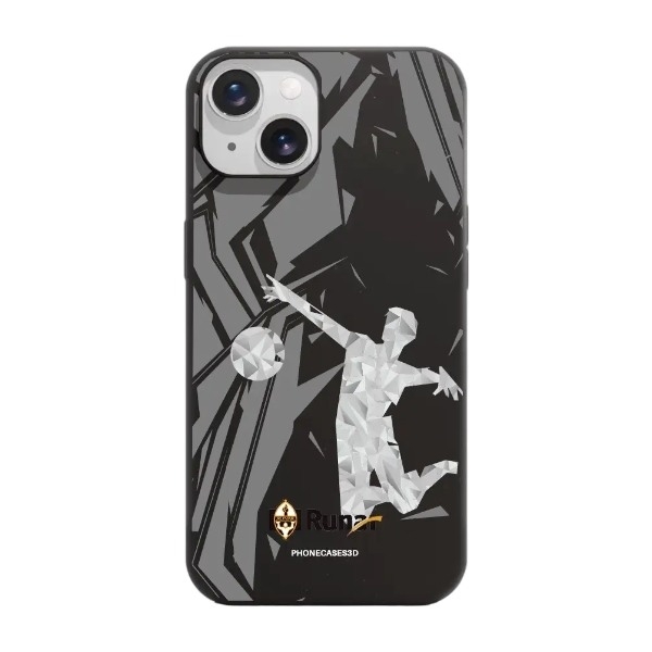 Phonecases3D iPhone 14 IL Runar komposterbart cover, sort billede 1