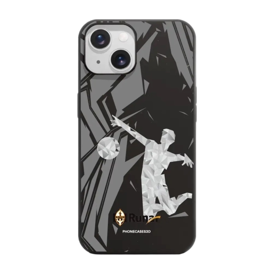 Phonecases3D iPhone 15 IL Runar komposterbart cover, sort billede 1