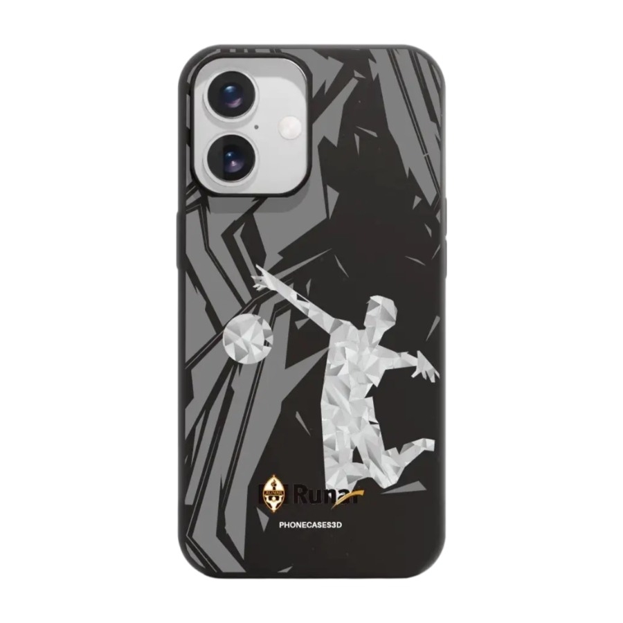 Phonecases3D iPhone 16 IL Runar komposterbart cover, sort billede 1