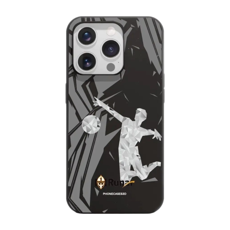 Phonecases3D iPhone 16 Pro IL Runar komposterbart cover, sort billede 1