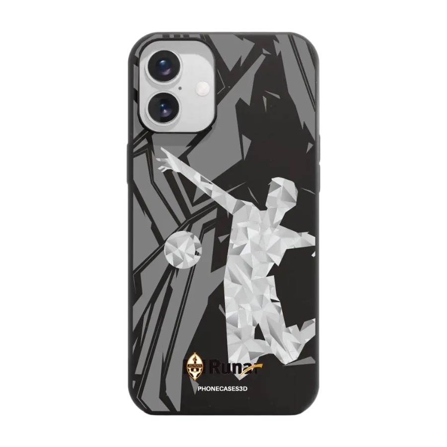 Phonecases3D iPhone 16 Plus IL Runar komposterbart cover, sort billede 1