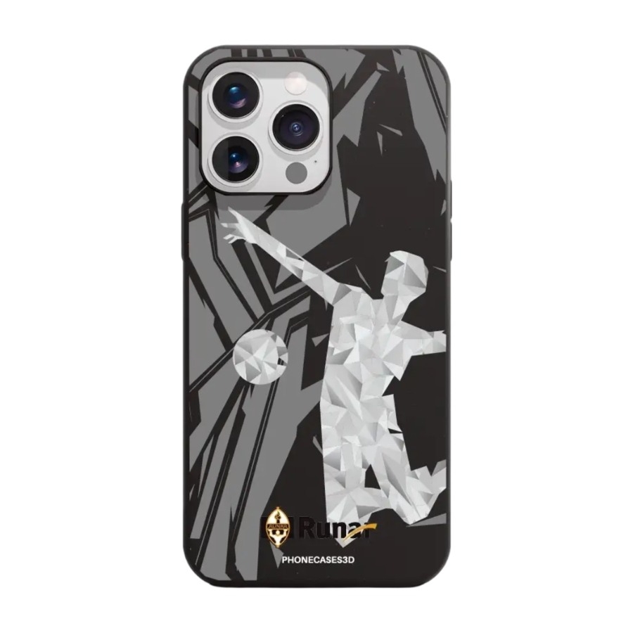 Phonecases3D iPhone 16 Pro Max IL Runar komposterbart cover, sort billede 1
