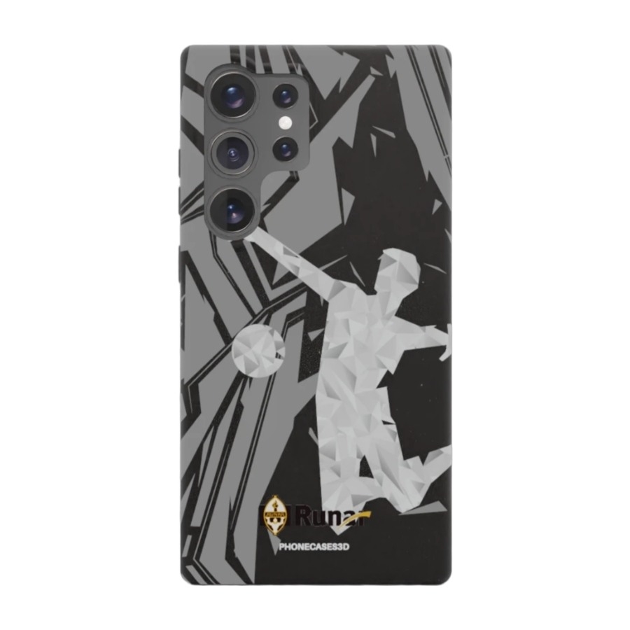 Phonecases3D Samsung Galaxy S25 Ultra IL Runar komposterbart cover, sort billede 1
