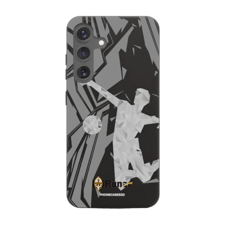 Phonecases3D Samsung Galaxy S25+ IL Runar komposterbart cover, sort billede 1