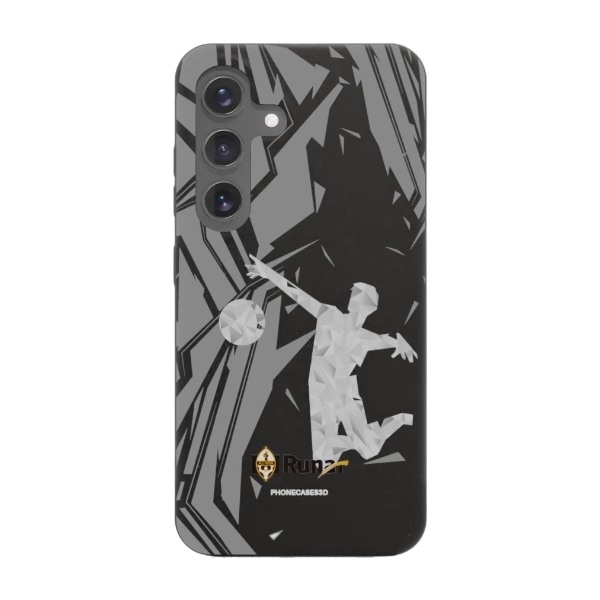 Phonecases3D Samsung Galaxy S25 IL Runar komposterbart cover, sort billede 1