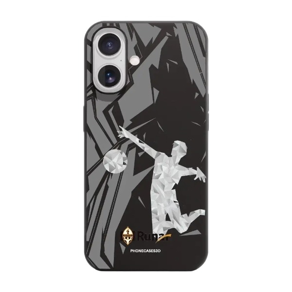 Phonecases3D iPhone 17 IL Runar komposterbart cover, sort billede 1