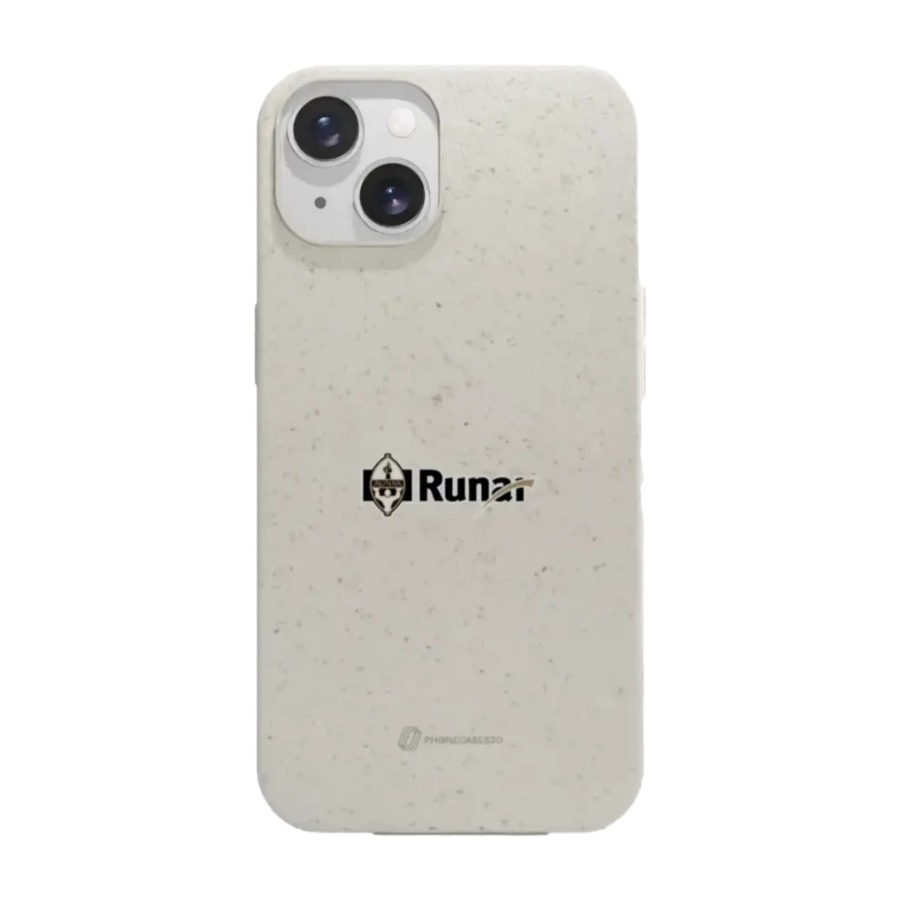 Phonecases3D iPhone 14 IL Runar komposterbart cover, hvid billede 1