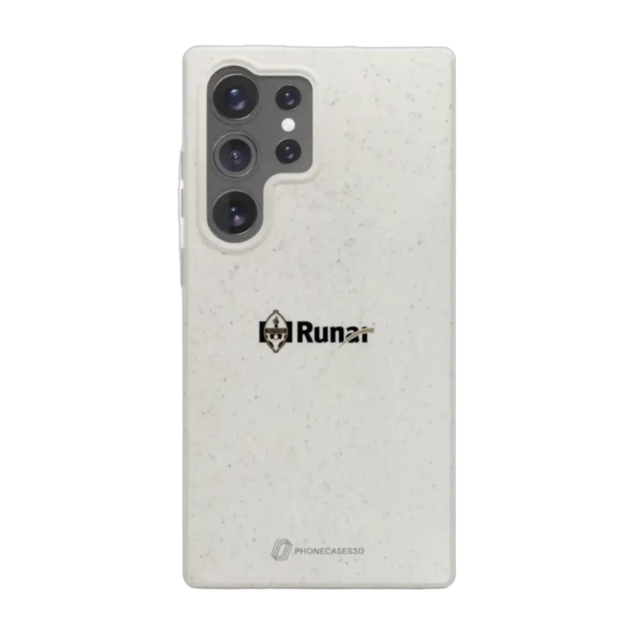 Phonecases3D Samsung Galaxy S25 Ultra IL Runar komposterbart cover, hvid billede 1