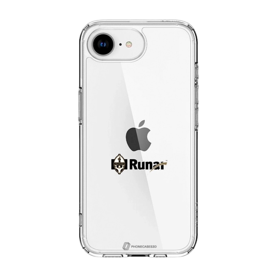 Phonecases3D iPhone 17e/16e IL Runar Clear case -mobilcover, hvid billede 1
