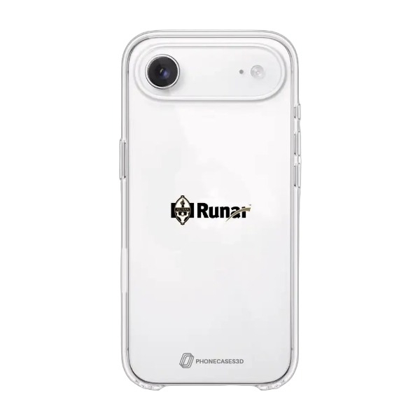 Phonecases3D iPhone Air IL Runar Clear case -mobilcover, hvid billede 1