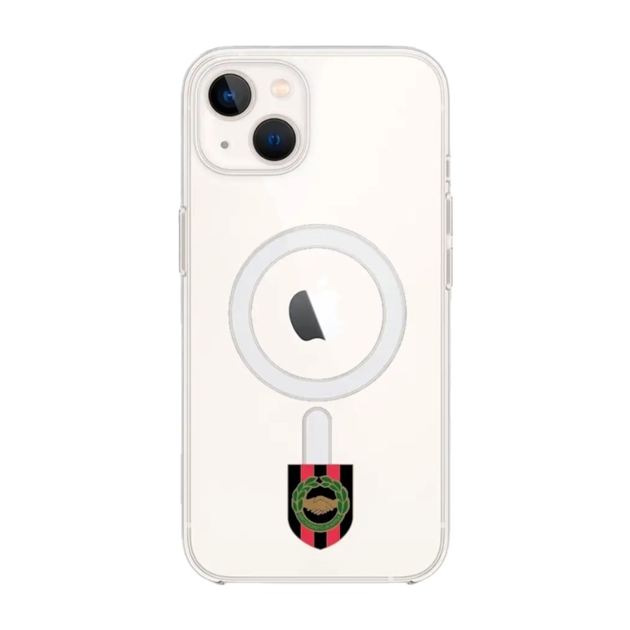 Phonecases3D iPhone 13 IF Brommapojkarna Clear case (MagSafe) -mobilcover, hvid billede 1