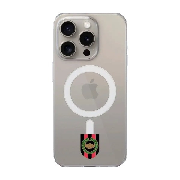 Phonecases3D iPhone 16 Pro IF Brommapojkarna Clear case (MagSafe) -mobilcover, hvid billede 1