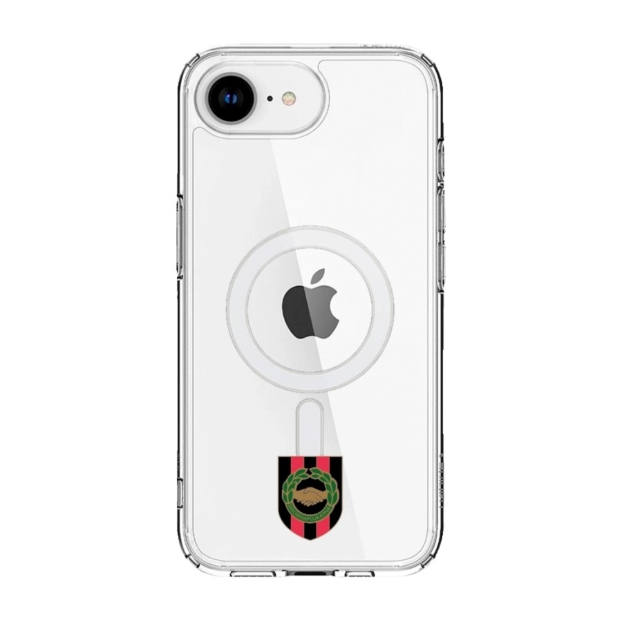 Phonecases3D iPhone 17e/16e IF Brommapojkarna Clear case (MagSafe) -mobilcover, hvid billede 1