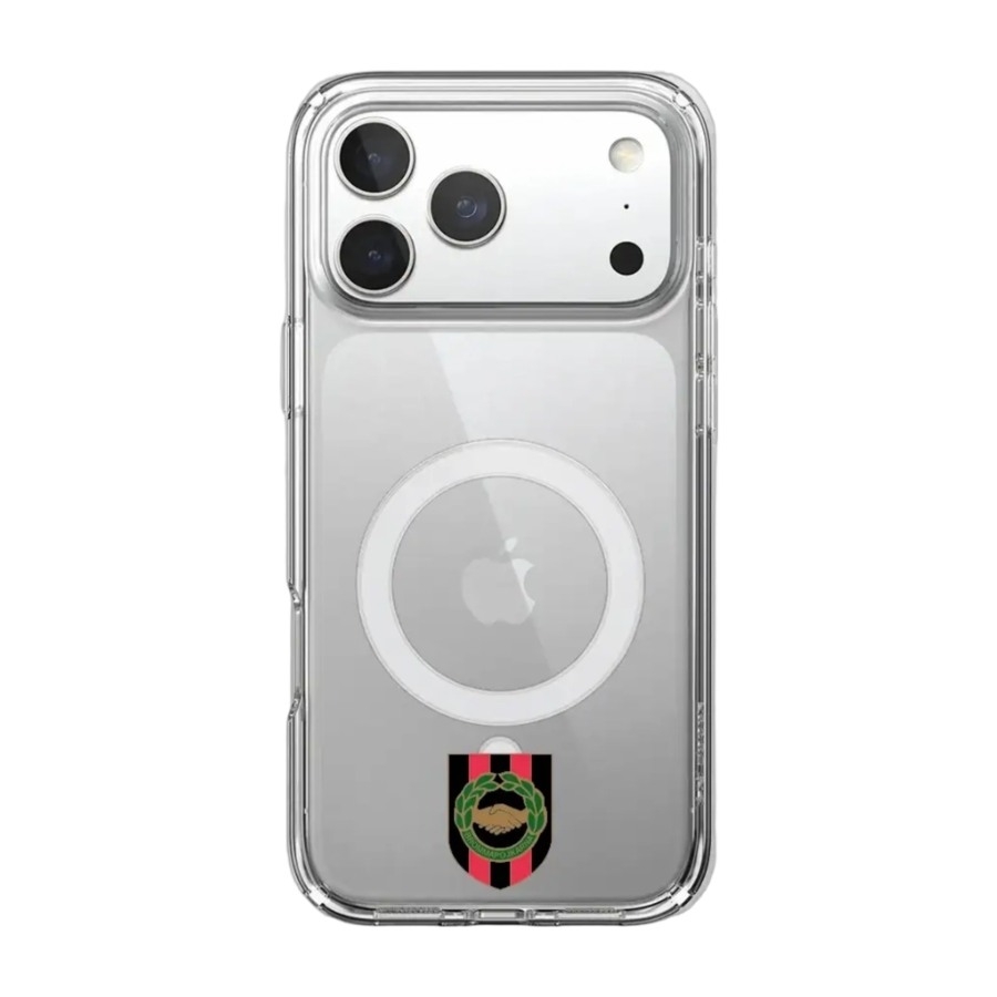 Phonecases3D iPhone 17 Pro IF Brommapojkarna Clear case (MagSafe) -mobilcover, hvid billede 1
