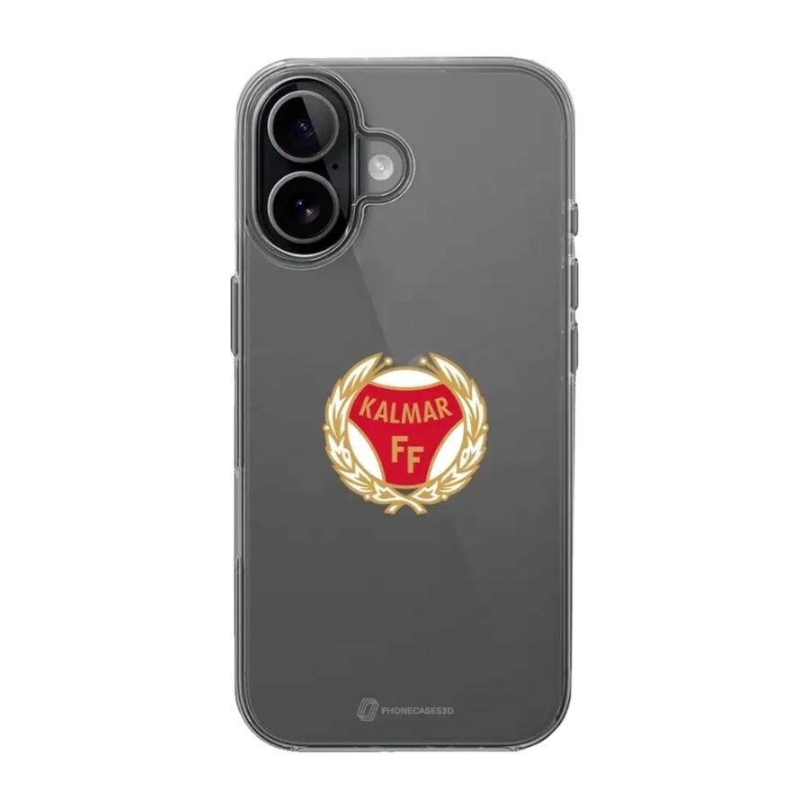 Phonecases3D iPhone 17 Kalmar FF Clear case -mobilcover, sort billede 1