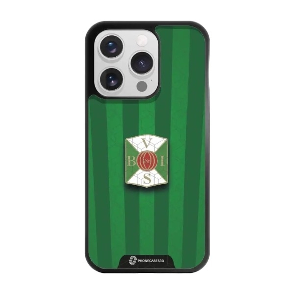 Phonecases3D iPhone 16 Pro Varbergs BoIS 3D mobilcover, sort billede 1