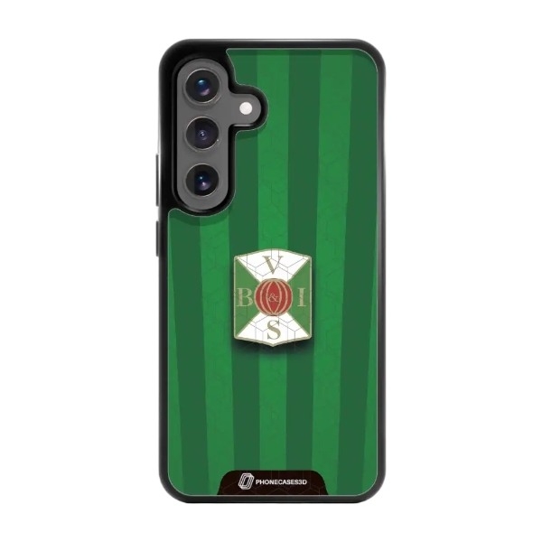 Phonecases3D Samsung Galaxy S25 Varbergs BoIS 3D mobilcover, sort billede 1