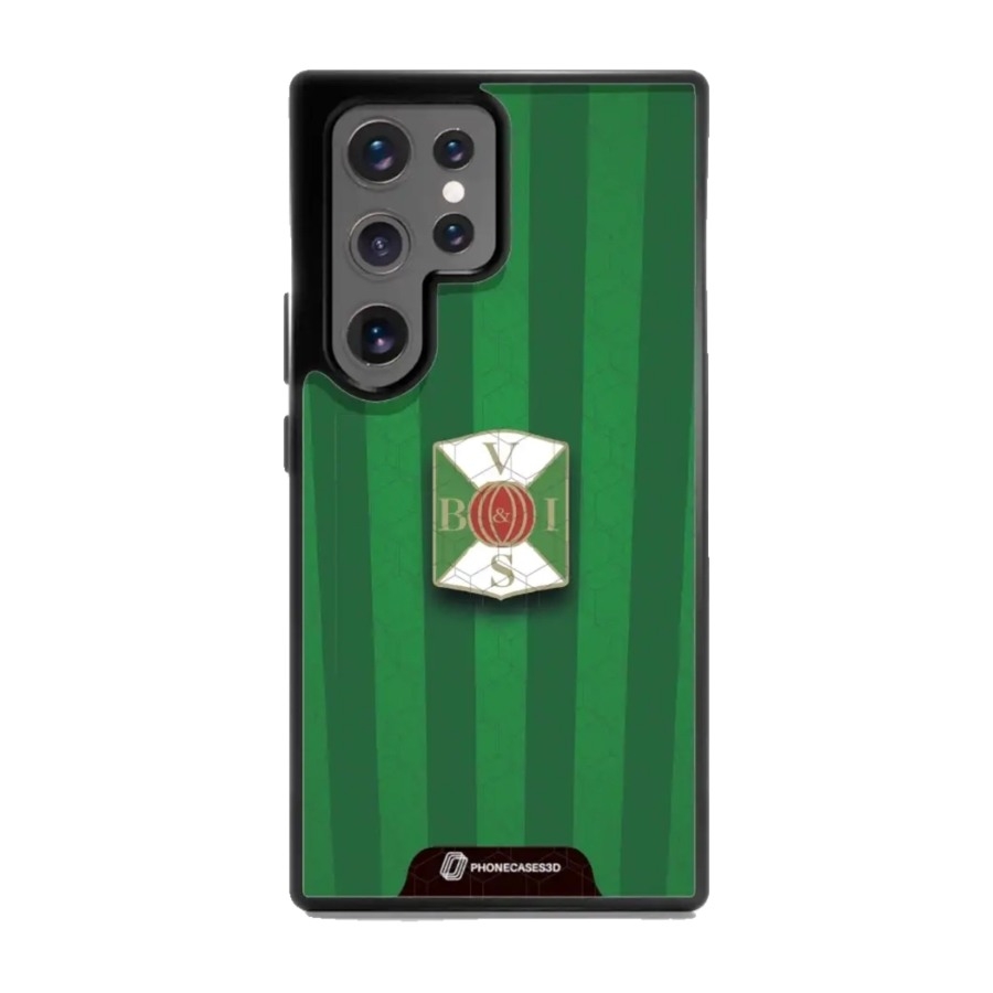 Phonecases3D Samsung Galaxy S25+ Varbergs BoIS 3D mobilcover, sort billede 1