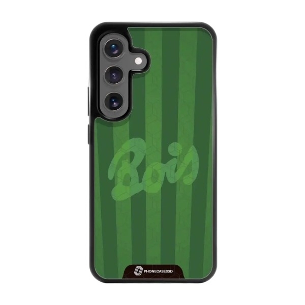 Phonecases3D Samsung Galaxy S25 Varbergs BoIS 3D mobilcover, sort billede 1