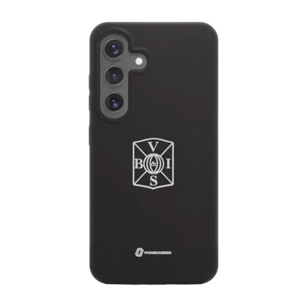 Phonecases3D Samsung Galaxy S25 Varbergs BoIS komposterbart cover, sort billede 1