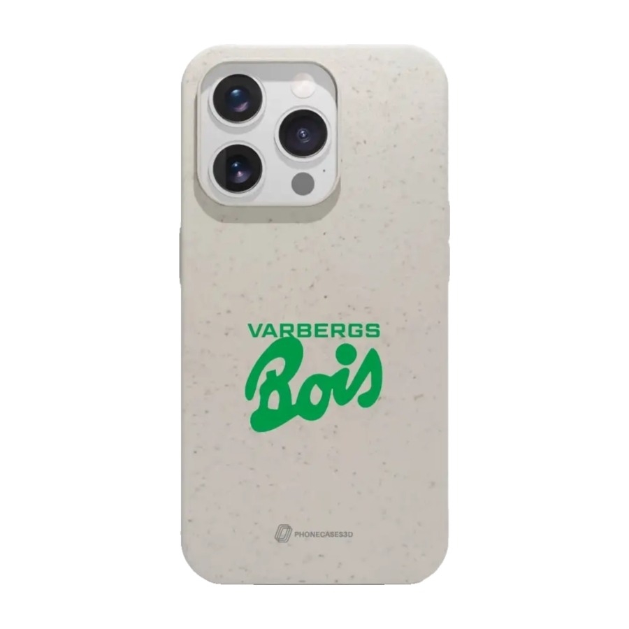 Phonecases3D iPhone 16 Pro Varbergs BoIS komposterbart cover, hvid billede 1