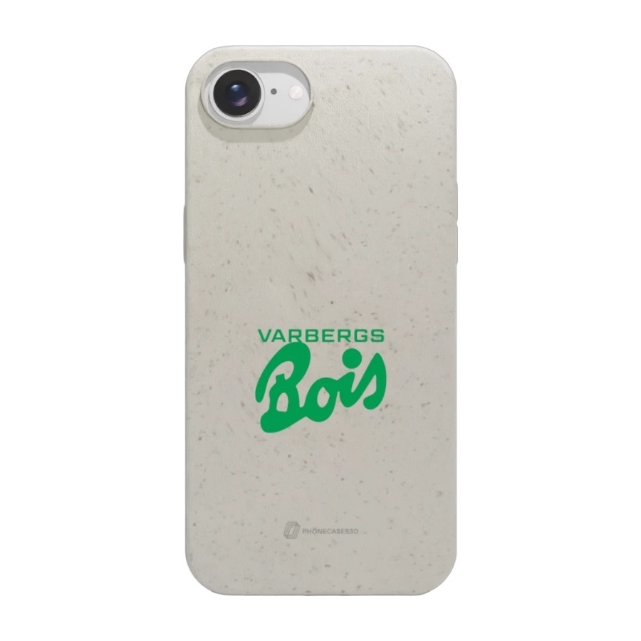 Phonecases3D iPhone 17e/16e Varbergs BoIS komposterbart cover, hvid billede 1