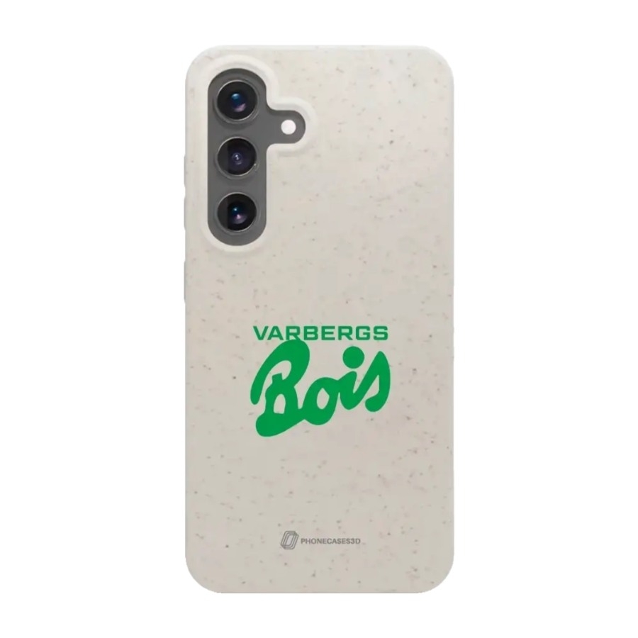 Phonecases3D Samsung Galaxy S25 Varbergs BoIS komposterbart cover, hvid billede 1