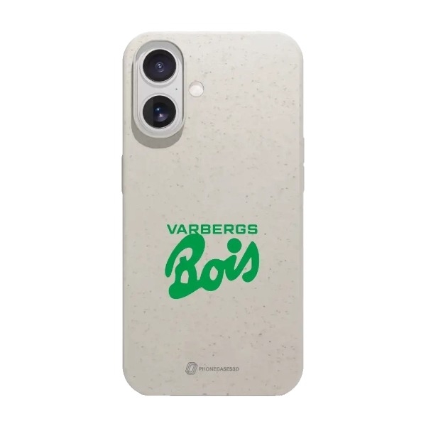 Phonecases3D iPhone 17 Varbergs BoIS komposterbart cover, hvid billede 1