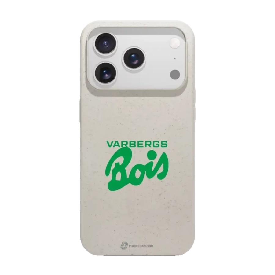 Phonecases3D iPhone 17 Pro Max Varbergs BoIS komposterbart cover, hvid billede 1