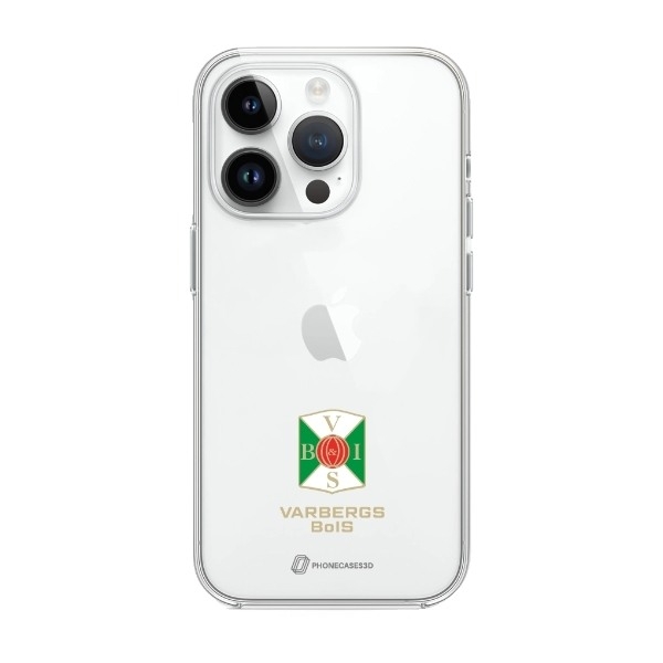 Phonecases3D iPhone 13 Pro Varbergs BoIS Clear case -mobilcover, hvid billede 1