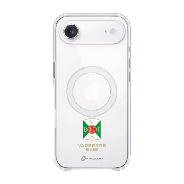 Phonecases3D iPhone Air Varbergs BoIS Clear case (MagSafe) -mobilcover, hvid billede 1