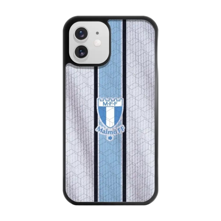 Phonecases3D iPhone 12 Malmö FF 3D mobilcover, sort billede 1