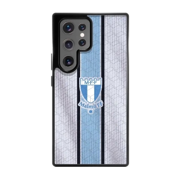 Phonecases3D Samsung Galaxy S25 Ultra Malmö FF 3D mobilcover, sort billede 1